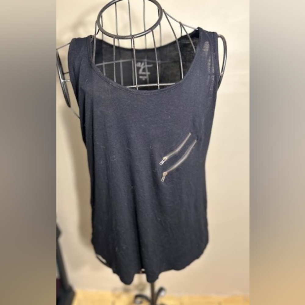 🍋‍🟩 size extra large womens shirt top black  casual dress tank top